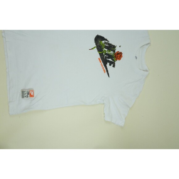 Nike Men's White T-Shirt Size Small DQ1027-100 'Grow Your Sole' Graphic Tee - Picture 4 of 11